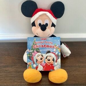 Disney Mickey Mouse Plush & Mickey’s Snowy Christmas Book Kohl’s Cares Holiday